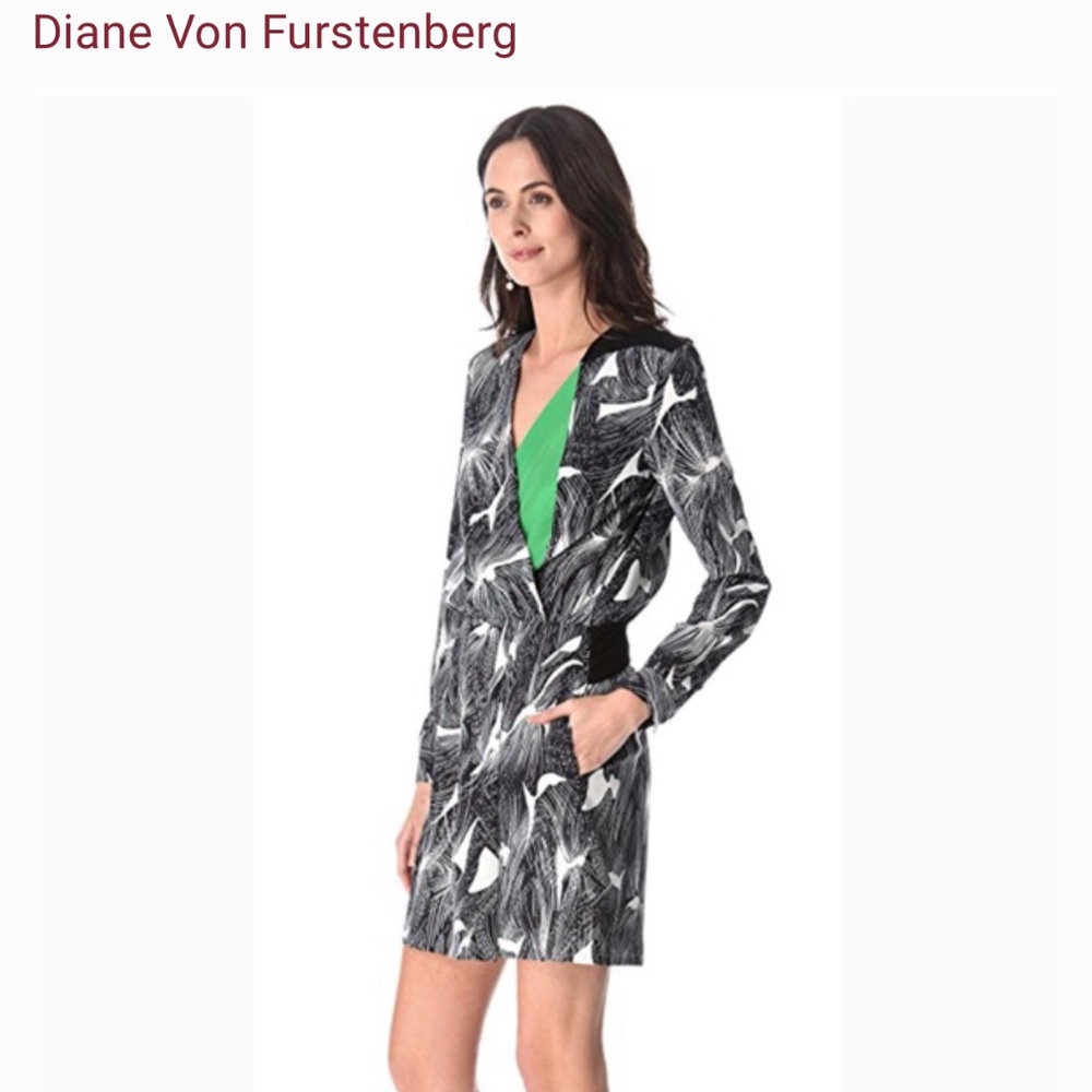 Diane von Fürstenberg  magnolia silk dress